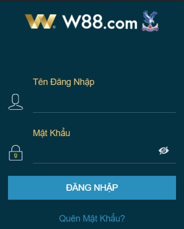 Tiếp theo, điền Tên Đăng Nhập và Mật Khẩu của bạn vào.