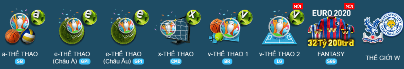 Cá cược Thể thao trực tuyến đa dạng tại ư88