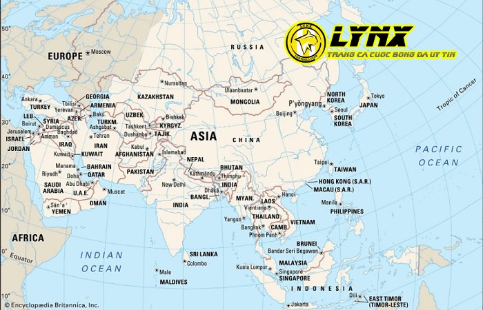 Xếp hạng nhà cái theo khu vực địa lý