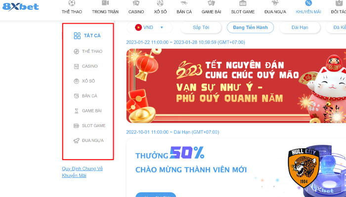 trang tặng tiền cược free