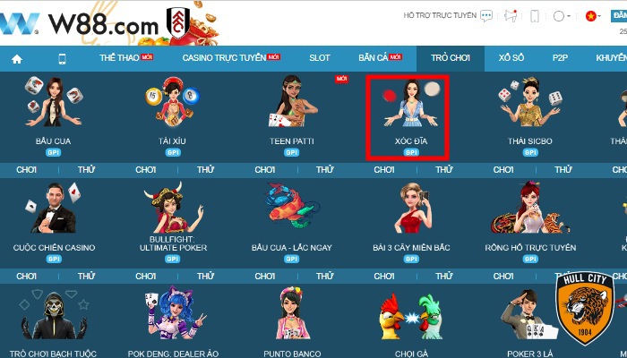 xóc đĩa đổi thưởng