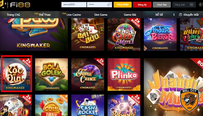 xóc đĩa trực tuyến