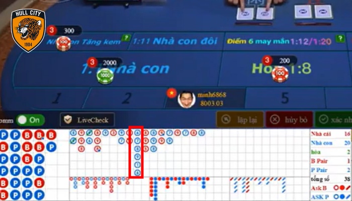 kỹ thuật soi cầu baccarat