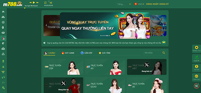 nhà cái m788 trực tuyến