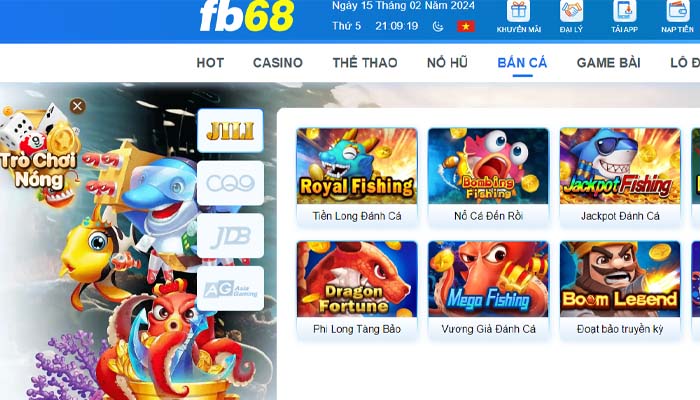 bắn cá online uy tín